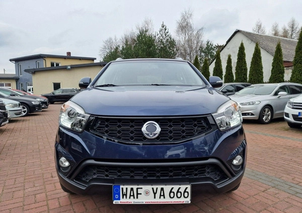 SsangYong Korando cena 31900 przebieg: 145000, rok produkcji 2013 z Kosów Lacki małe 497